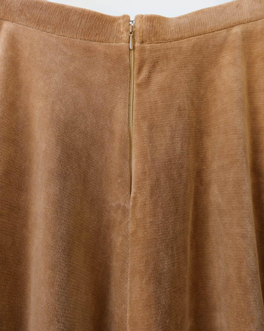 Velour Skirt - Brown