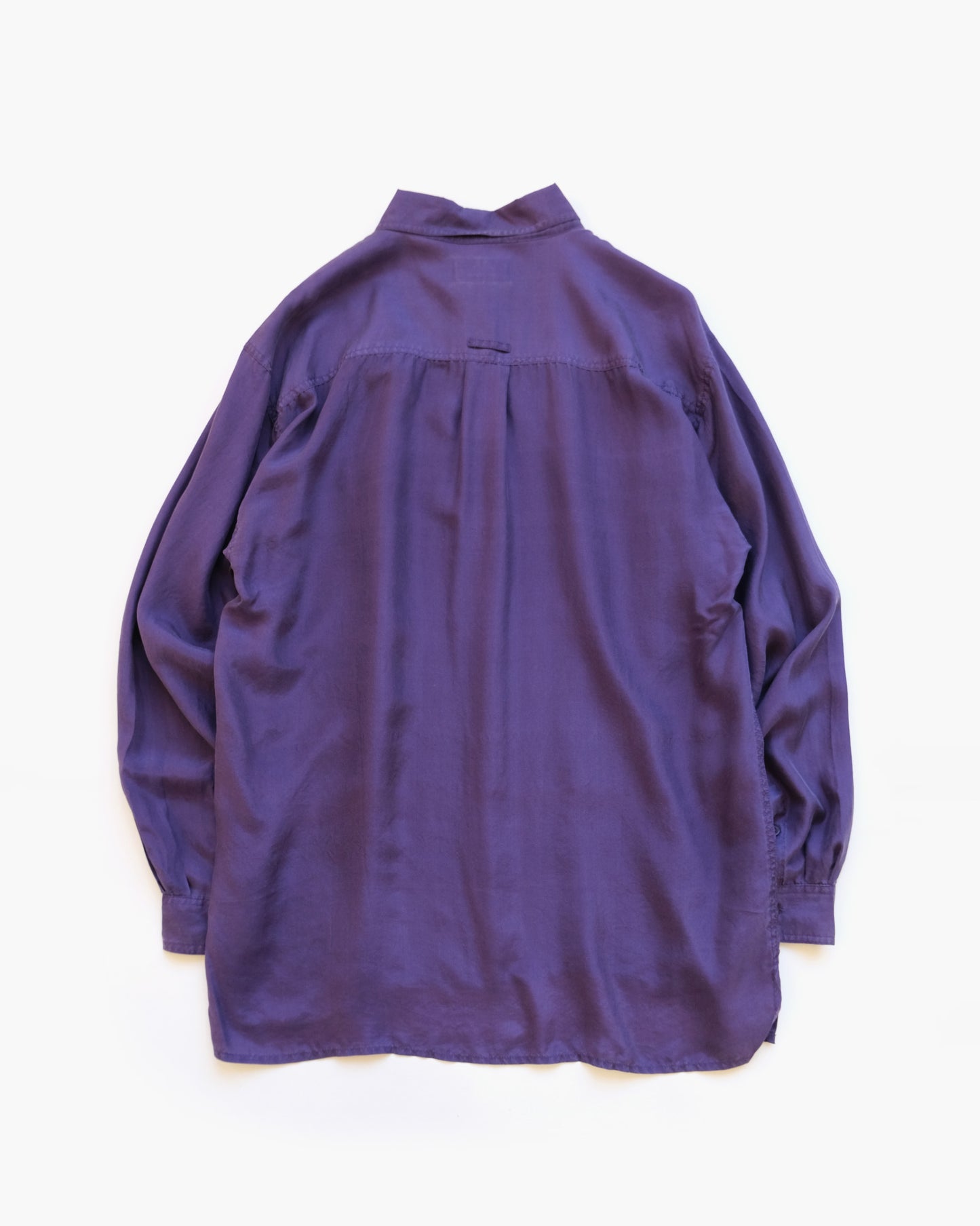 N.O.S  100% Silk Shirts - Purple