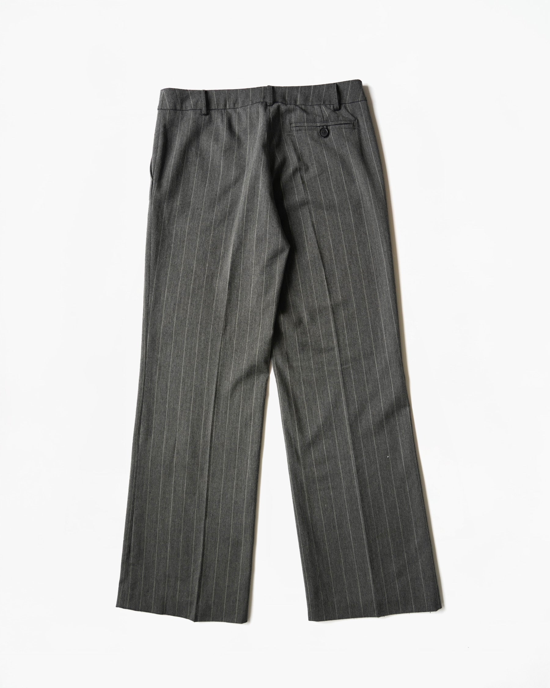 Low-rise Pinstriped Trousers