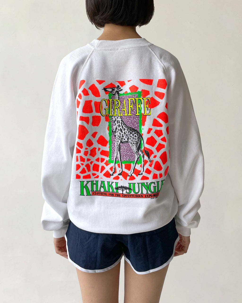 Safari Graphic Sweatshirt - Giraffe