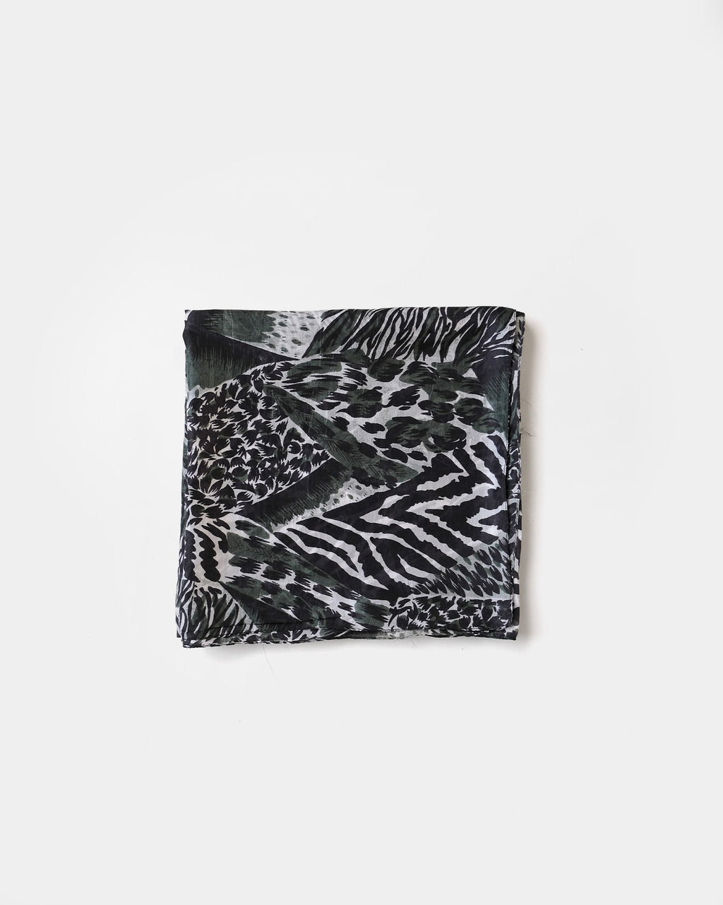 100％ Silk Printed Scarf Made In India