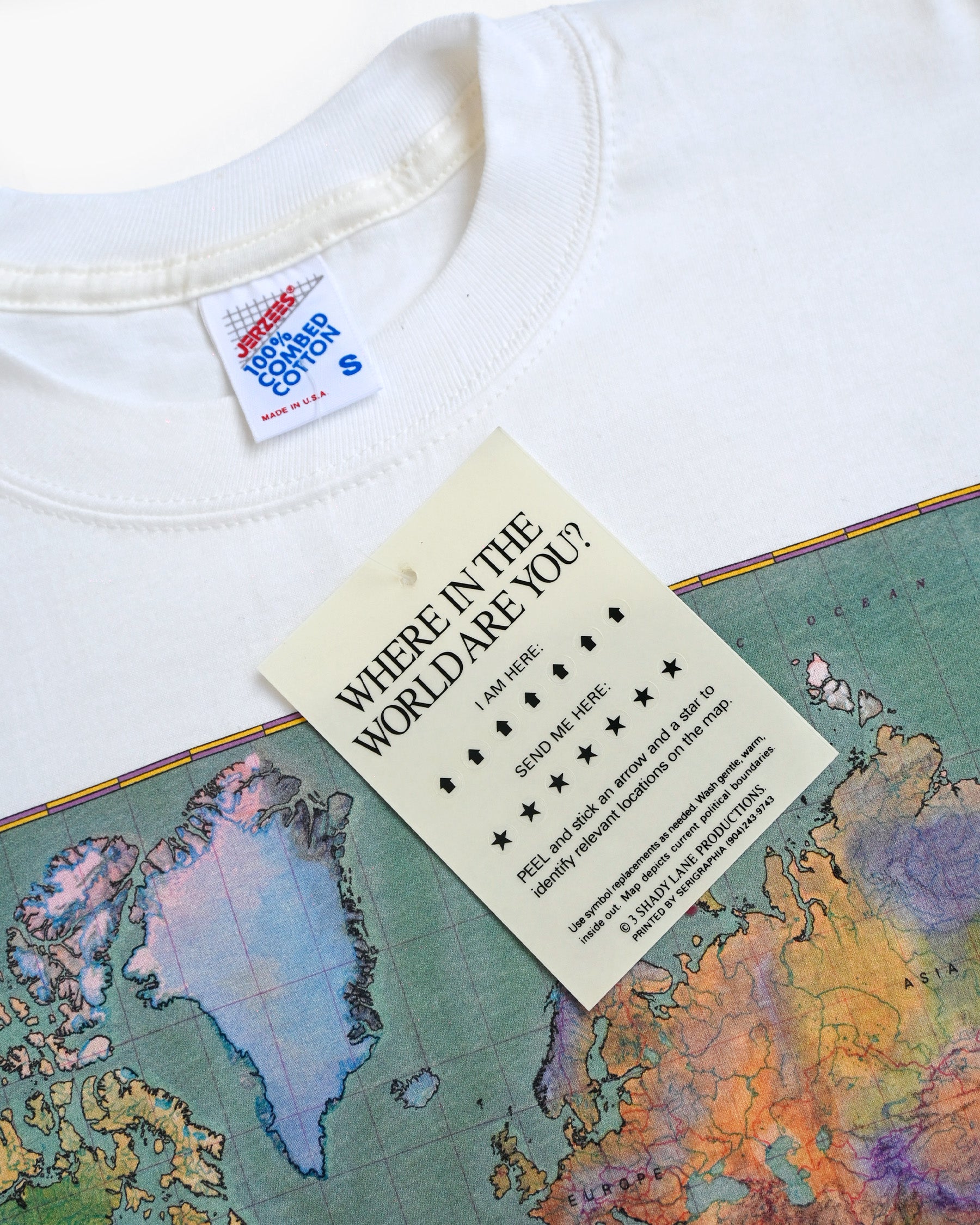 "WHERE IN THE WORLD ARE YOU?" T-shirts