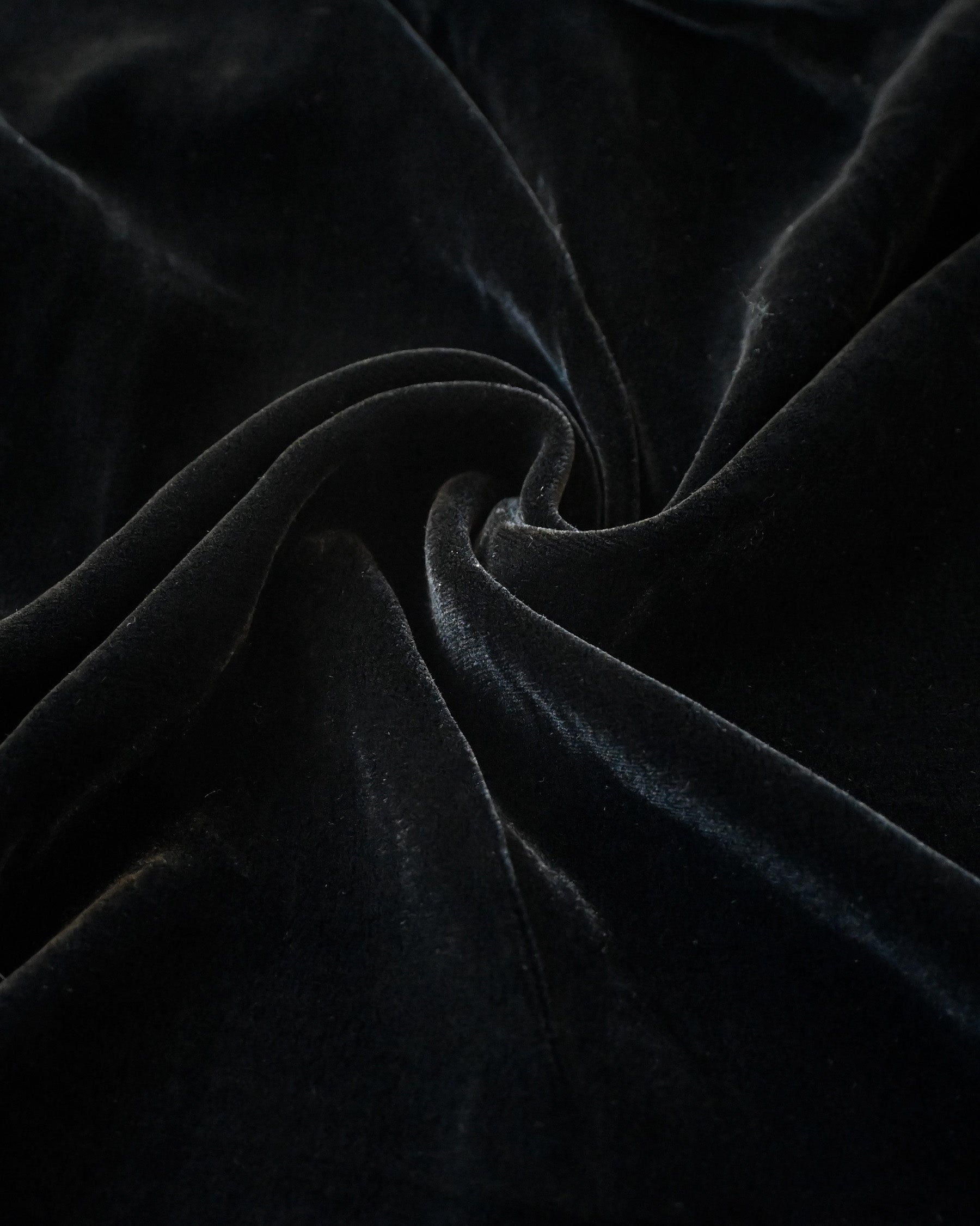 Velour Shirt - Black
