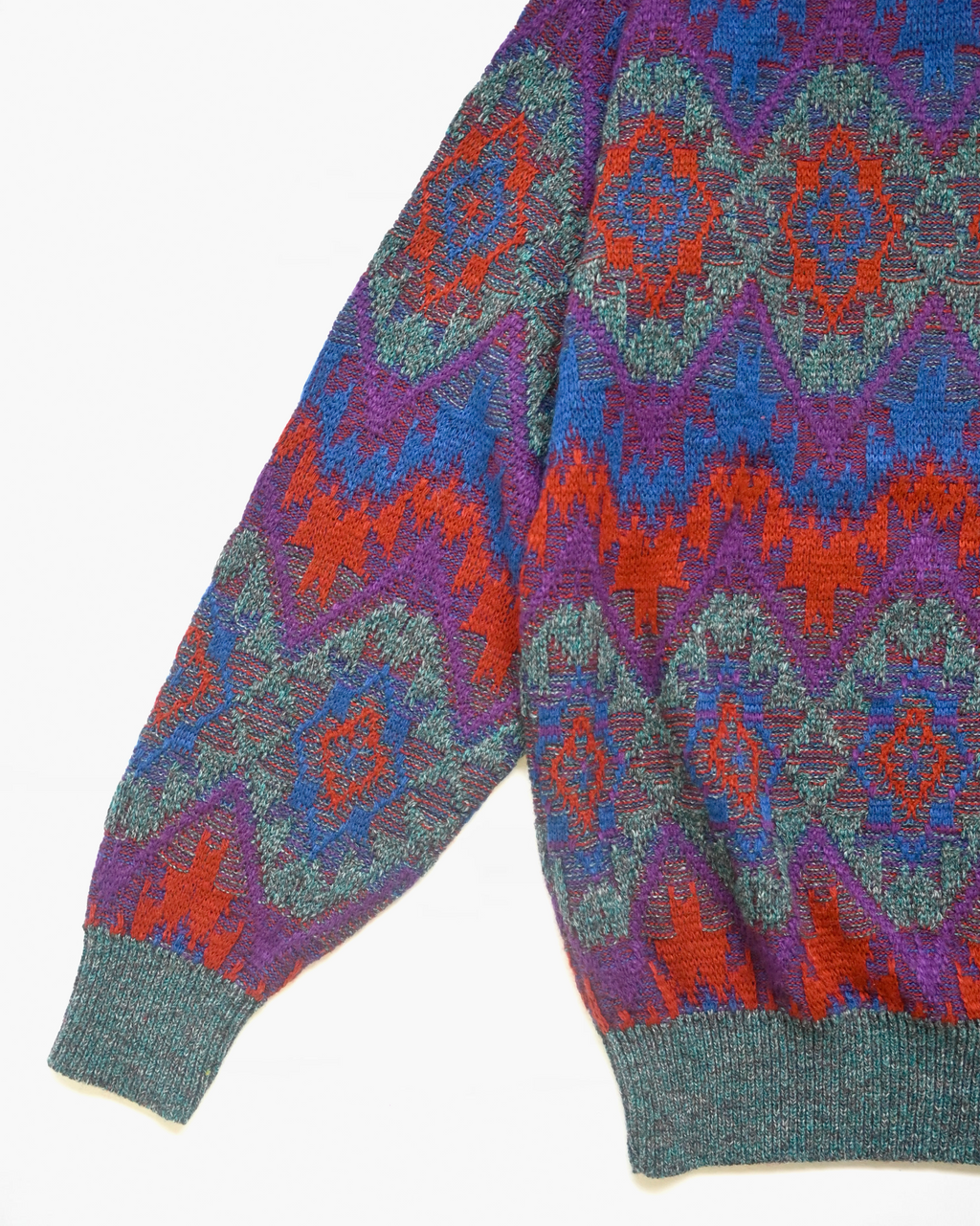 1980's Patterned Knit Sweater