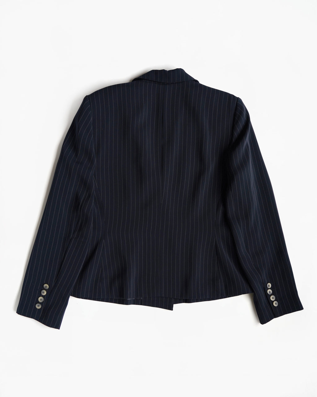 Pinstripe Double-Breasted Jacket