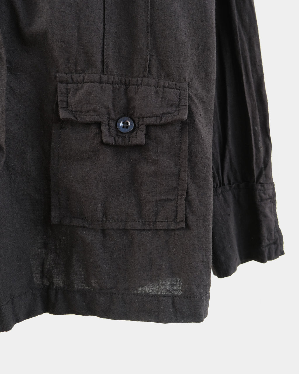 Over-Dyed Hand-Made Cotton L/S Shirt - India