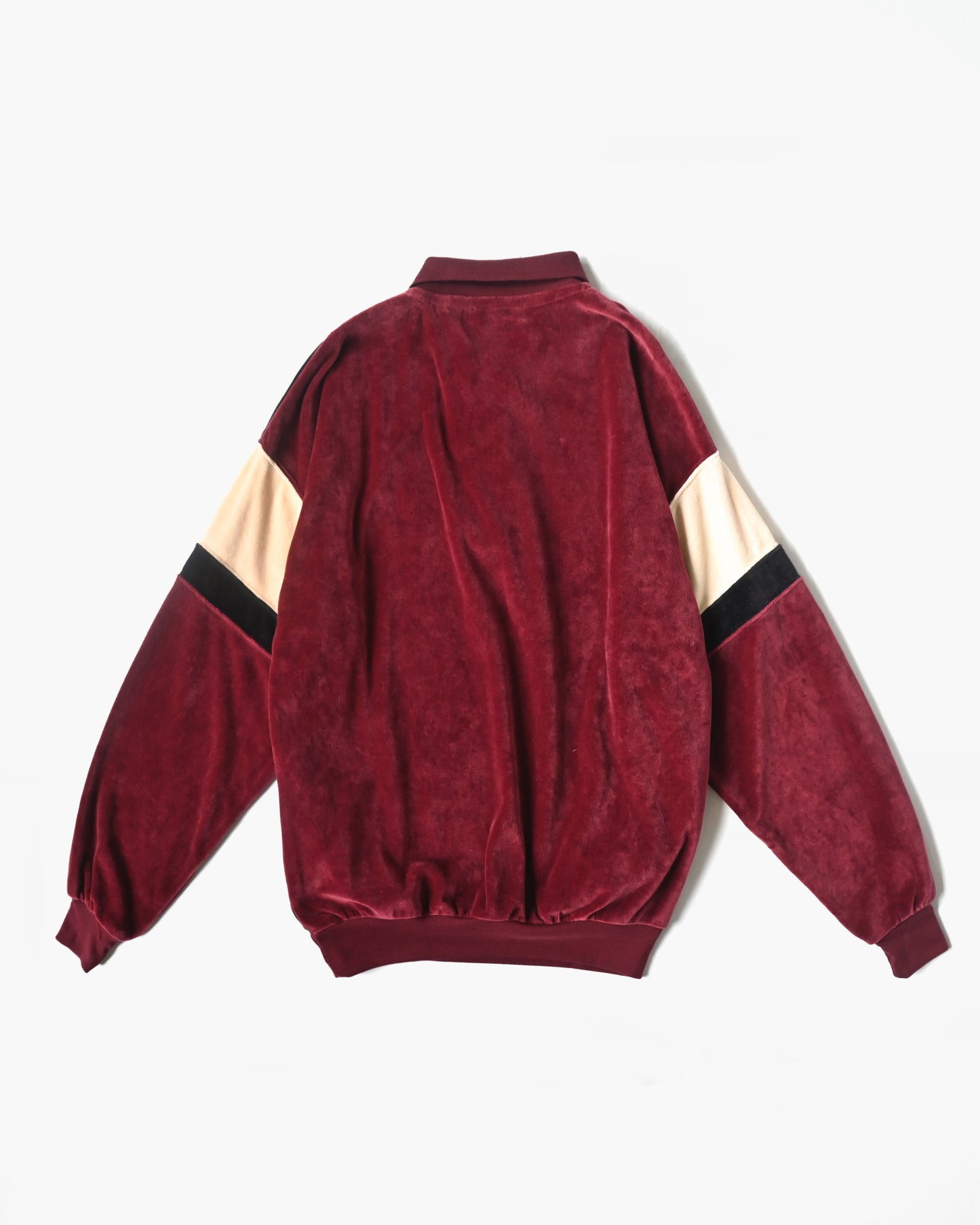 80's Cotton Velour Pullover