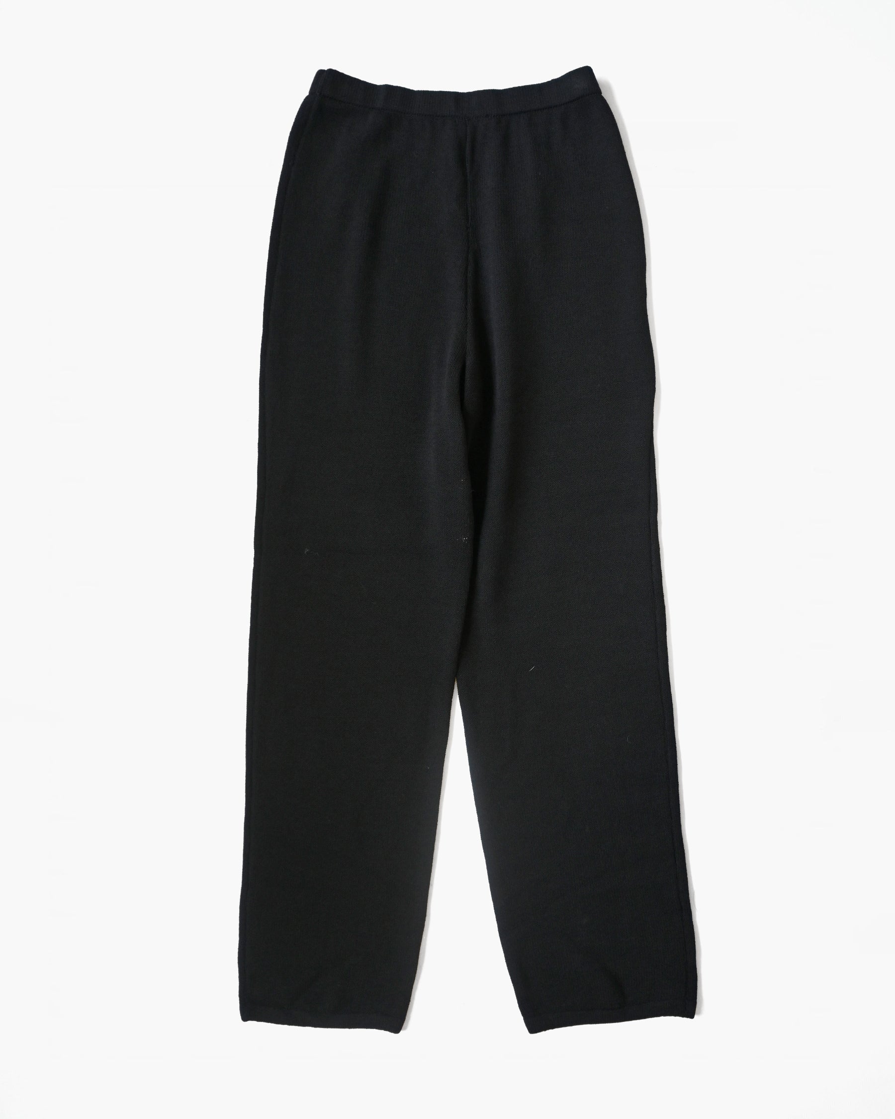 Black Knit Pants