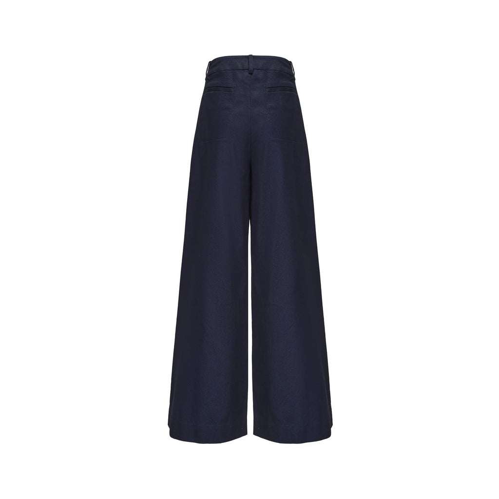 "RUOHAN" SAILOR NAVY DIAGNAL PANTS