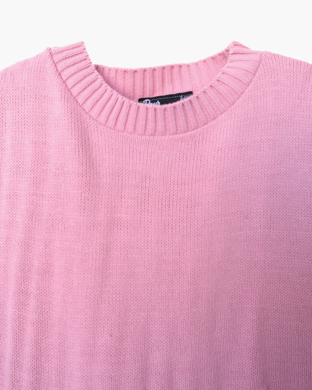Acrylic Smoke Pink S/S Sweater