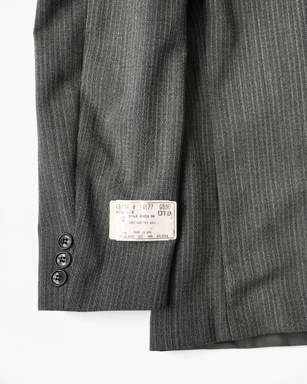 Wool Double Breasted Suit