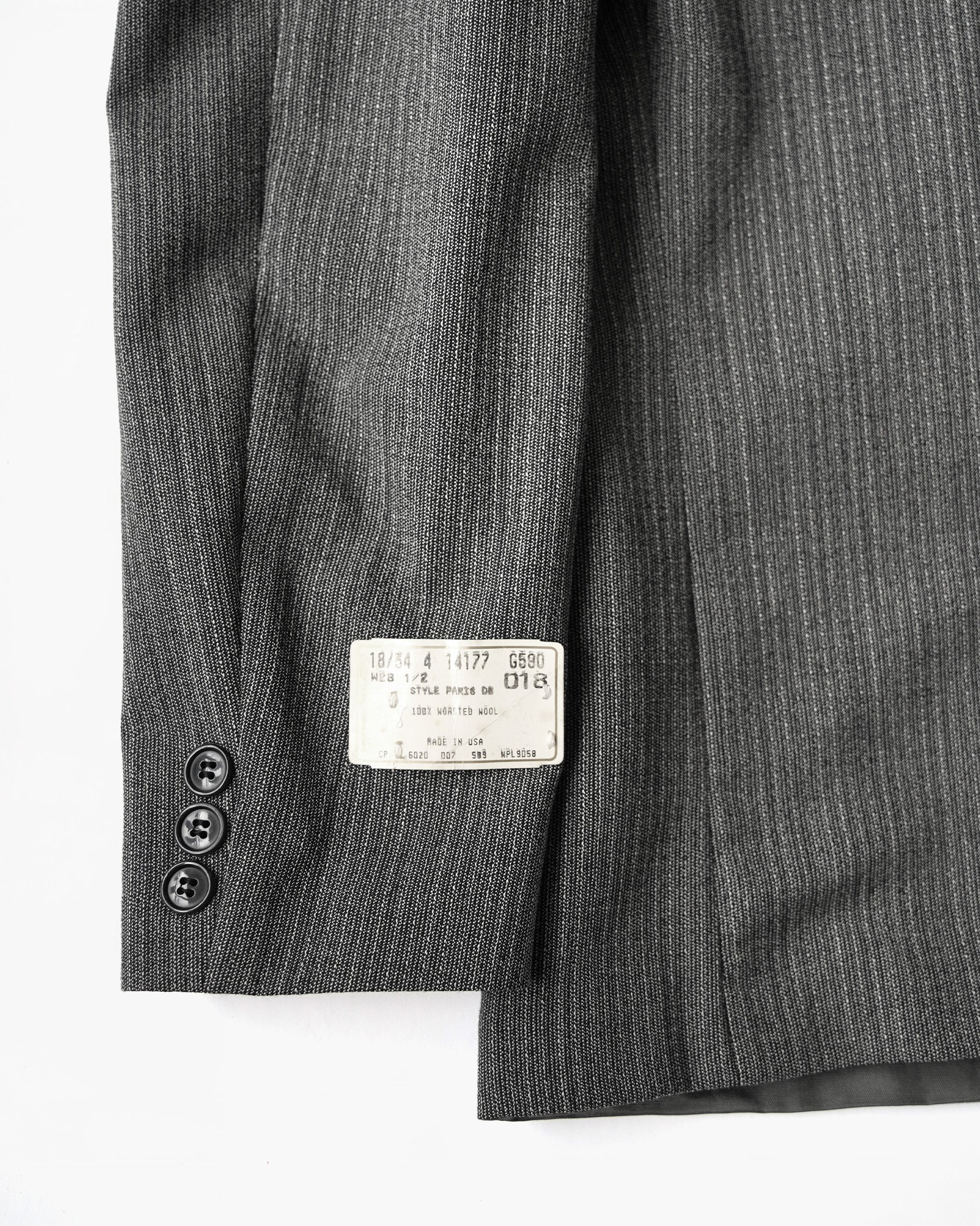 Wool Double Breasted Suit