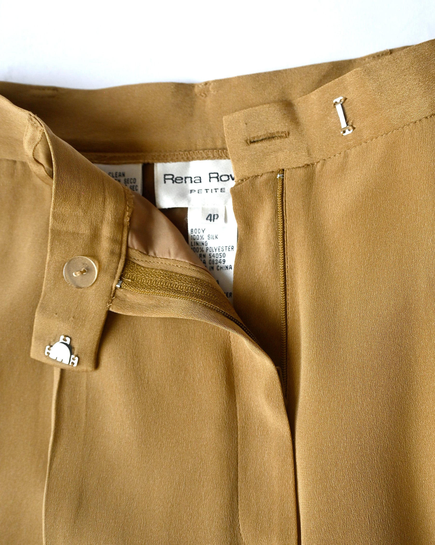 100% Silk Trousers