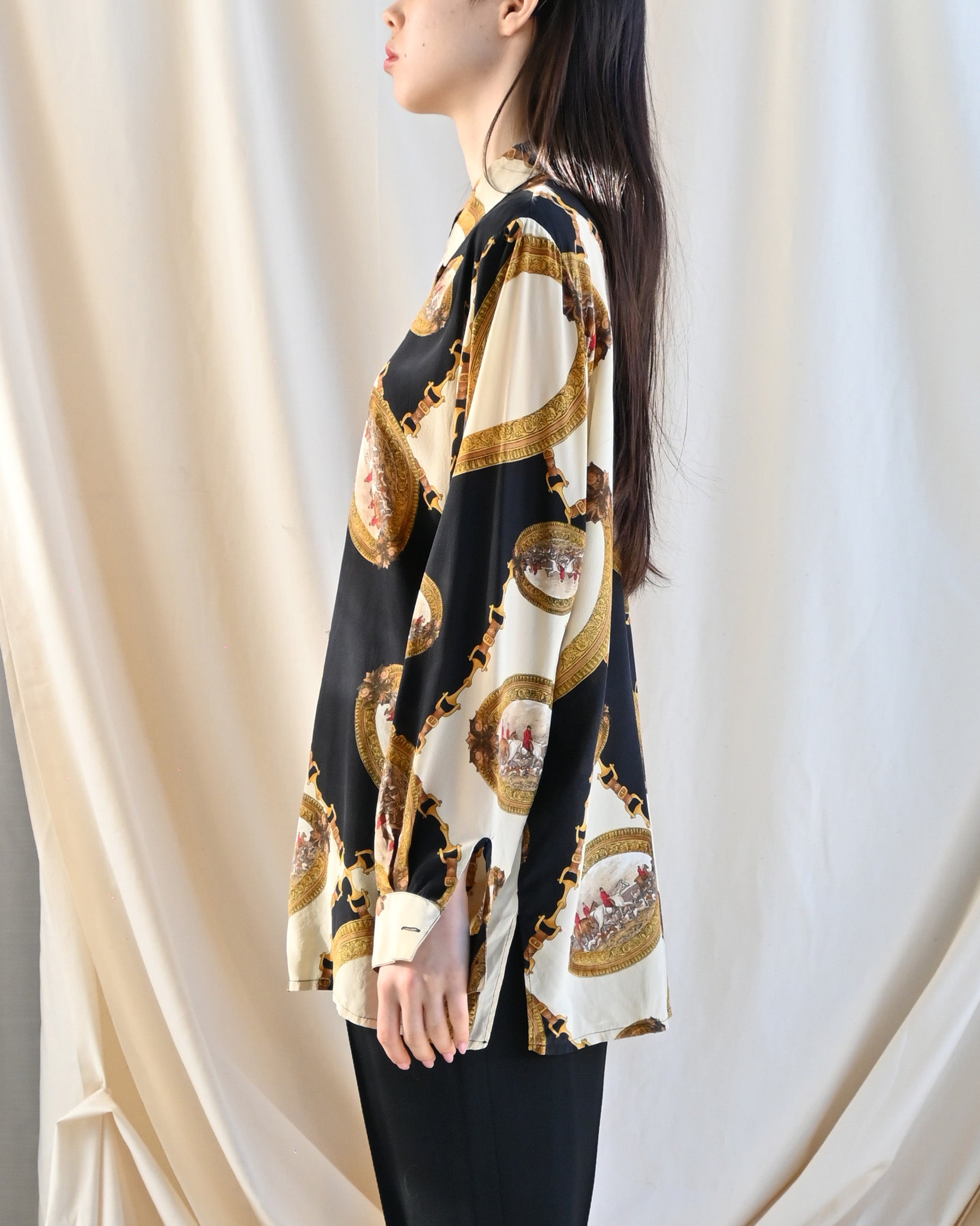 Patterned Silk Shirt - Italy