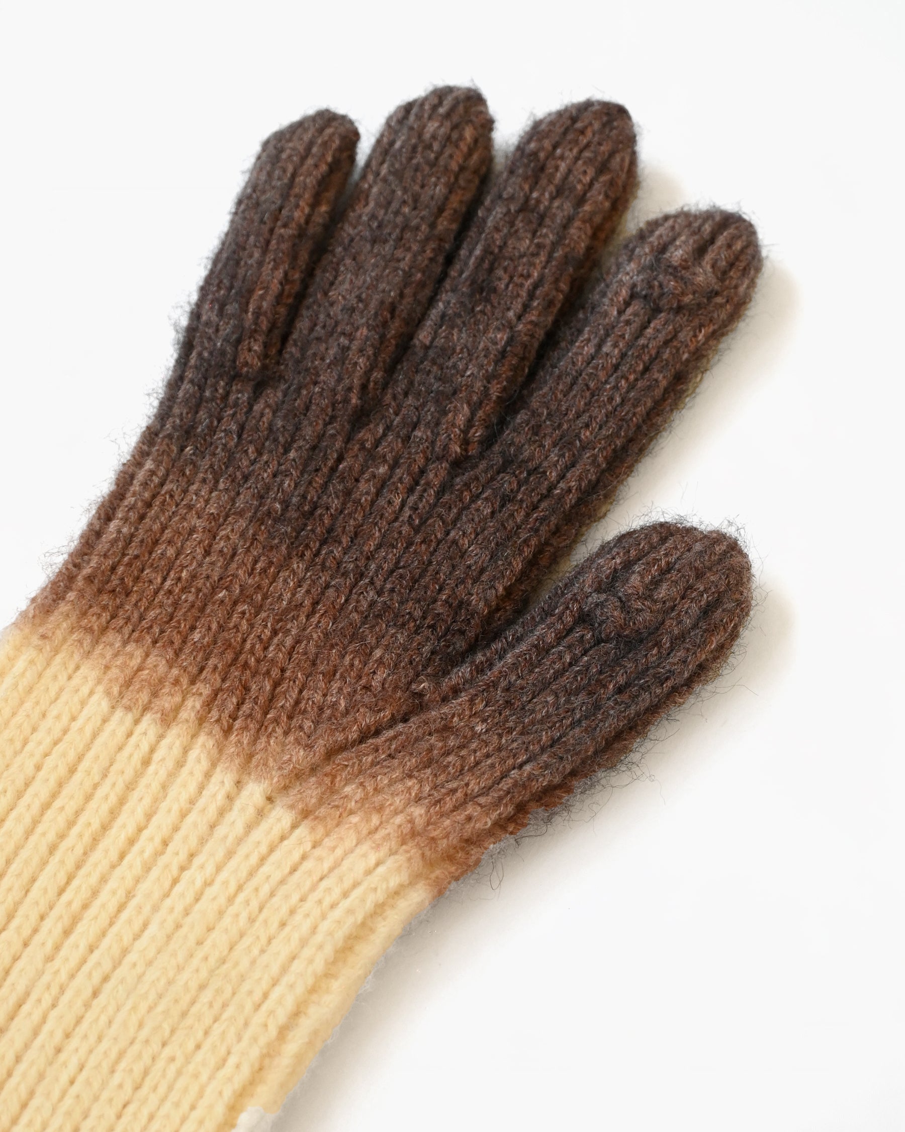 [404irregular] Gradation Groves - Ivory x Brown