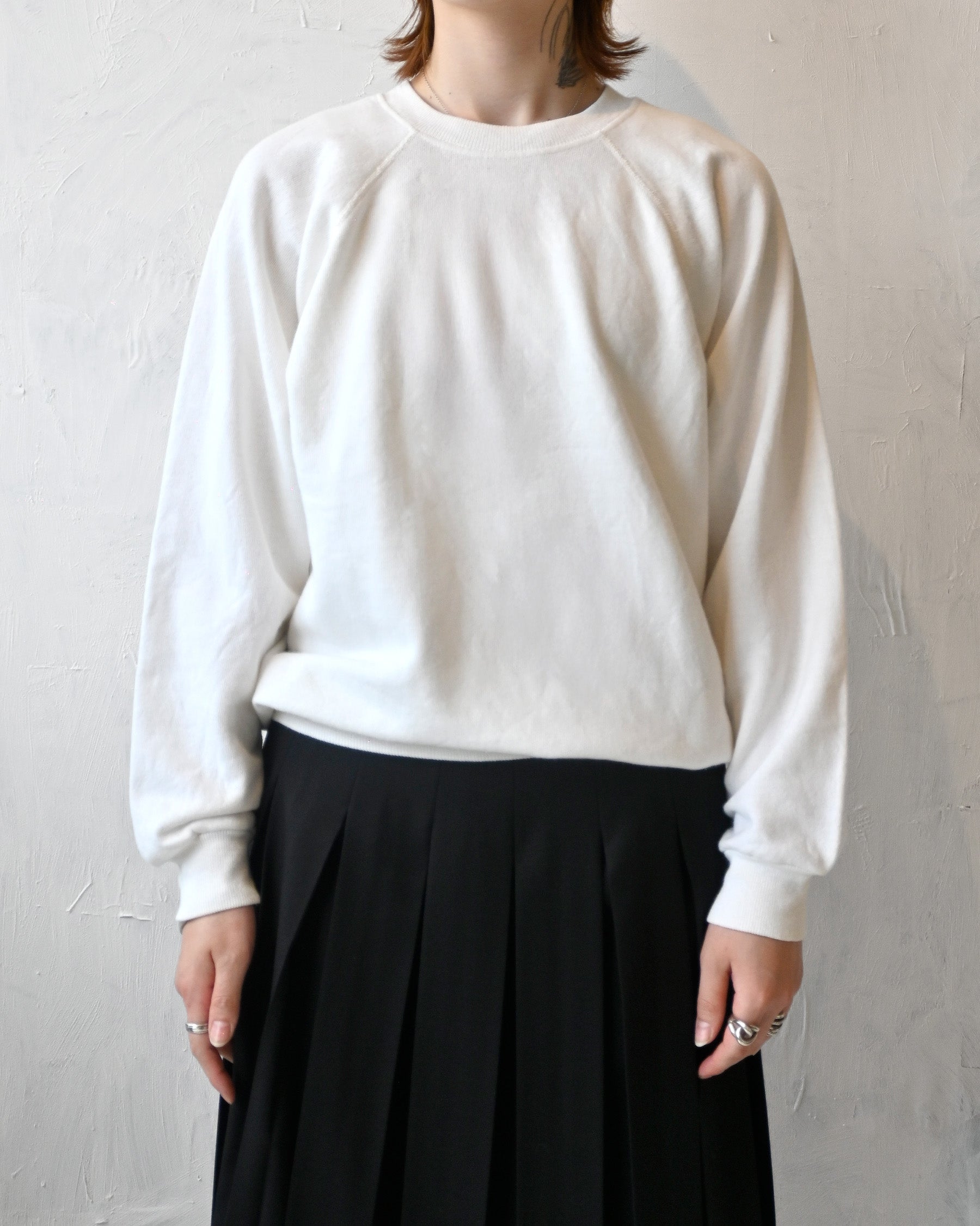Plain Sweatshirt Made in USA