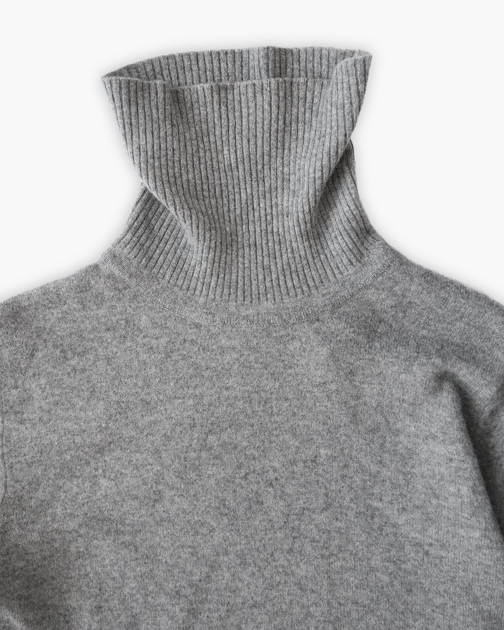 Cashmere Turtleneck Knit Sweater