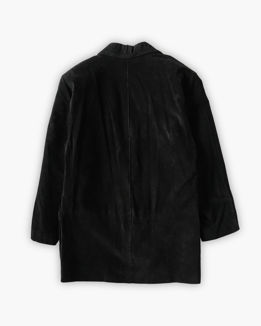 Suede Black Blazer