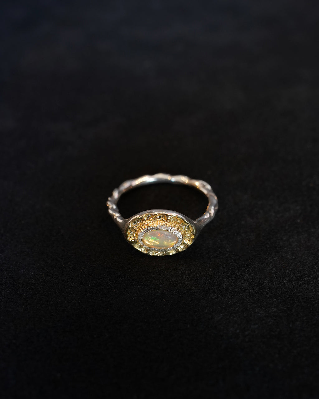 "Isabella Etou" Opal Oval Ring