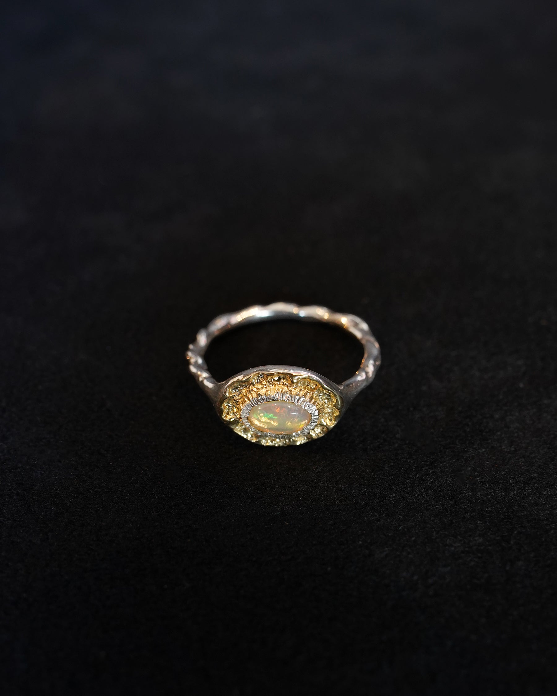 "Isabella Etou" Opal Oval Ring