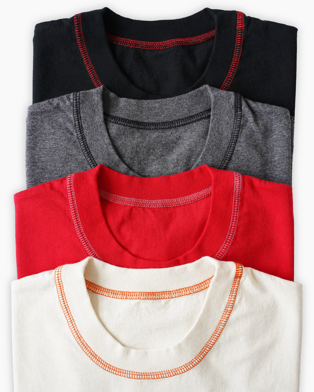 404 Stitched S/S Soft Tee - Ecru