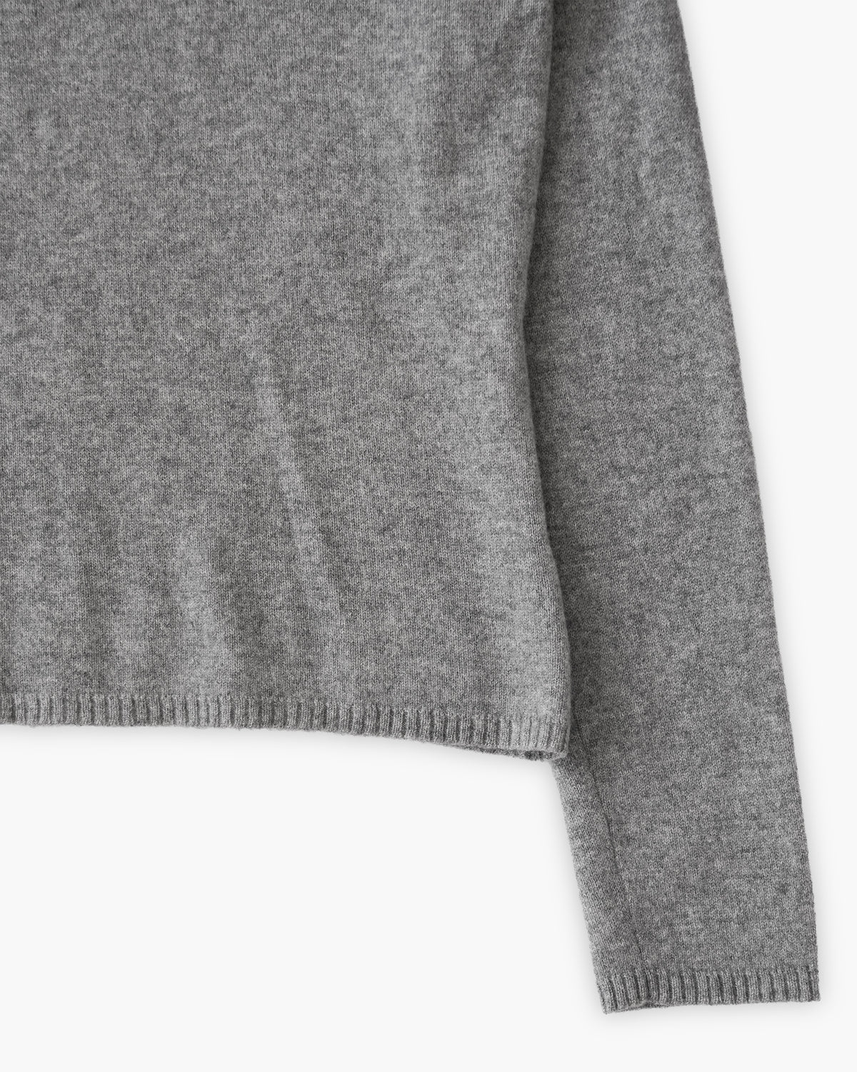 Cashmere Turtleneck Knit Sweater