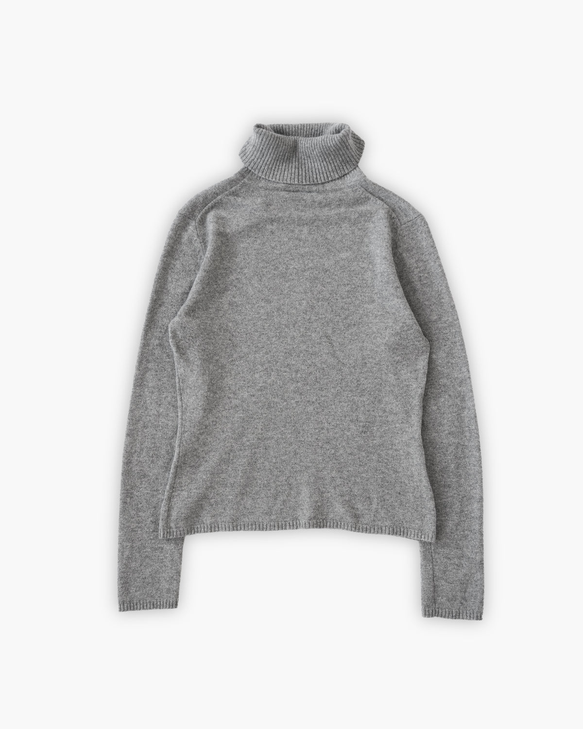 Cashmere Turtleneck Knit Sweater
