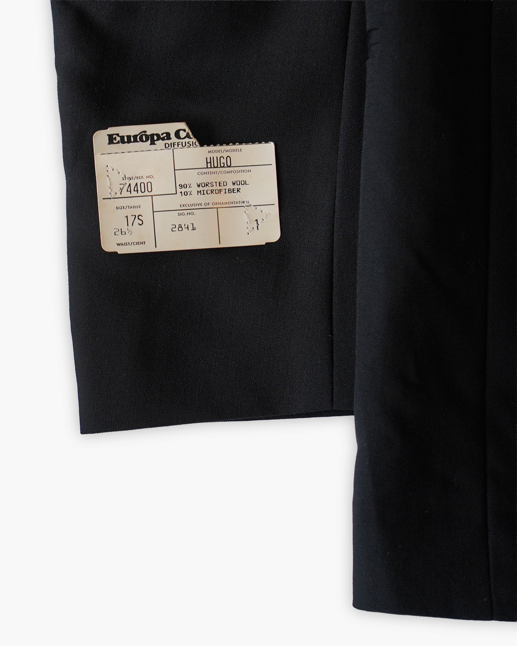 European Tailored Set