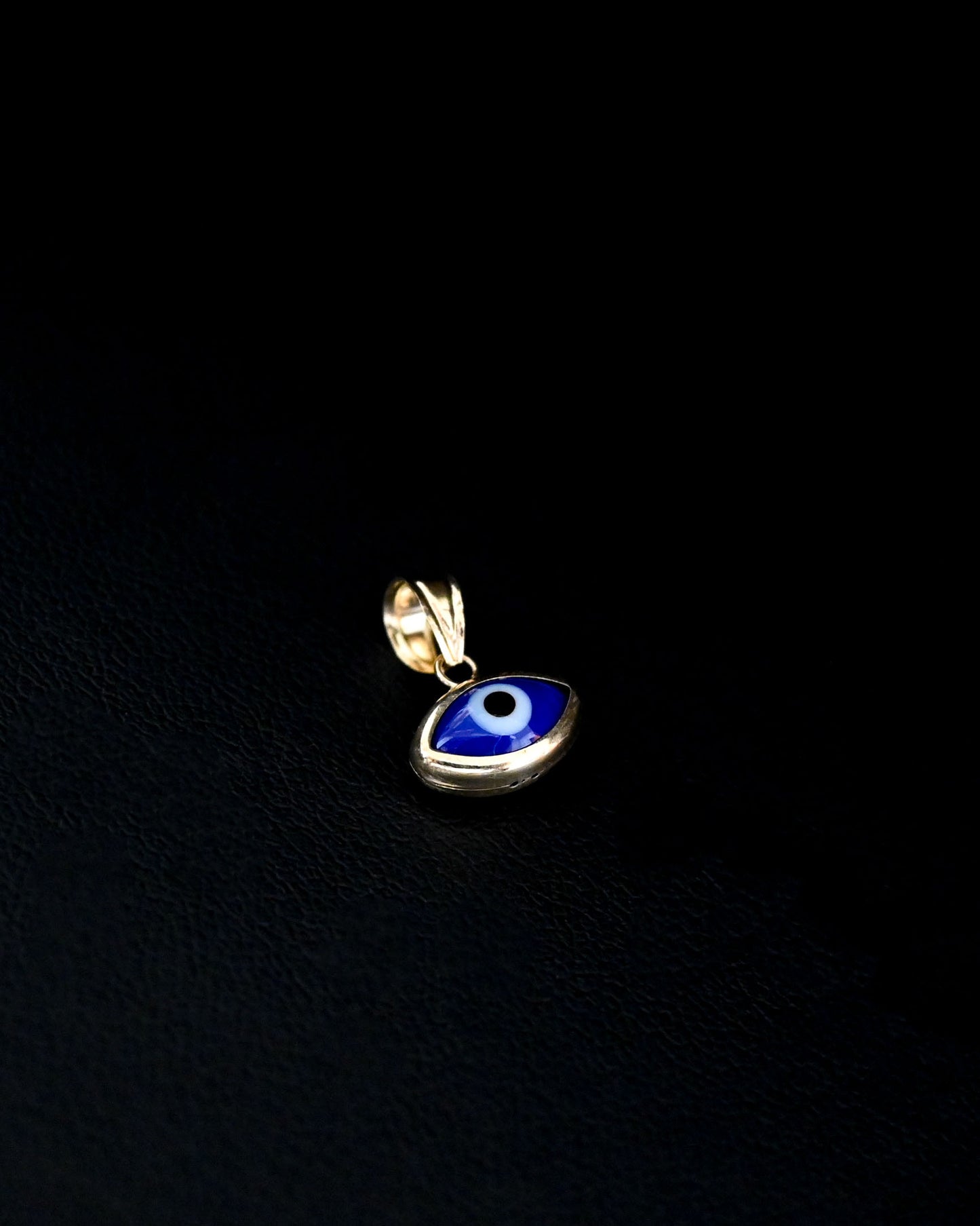 14K Charm - Evil Eye