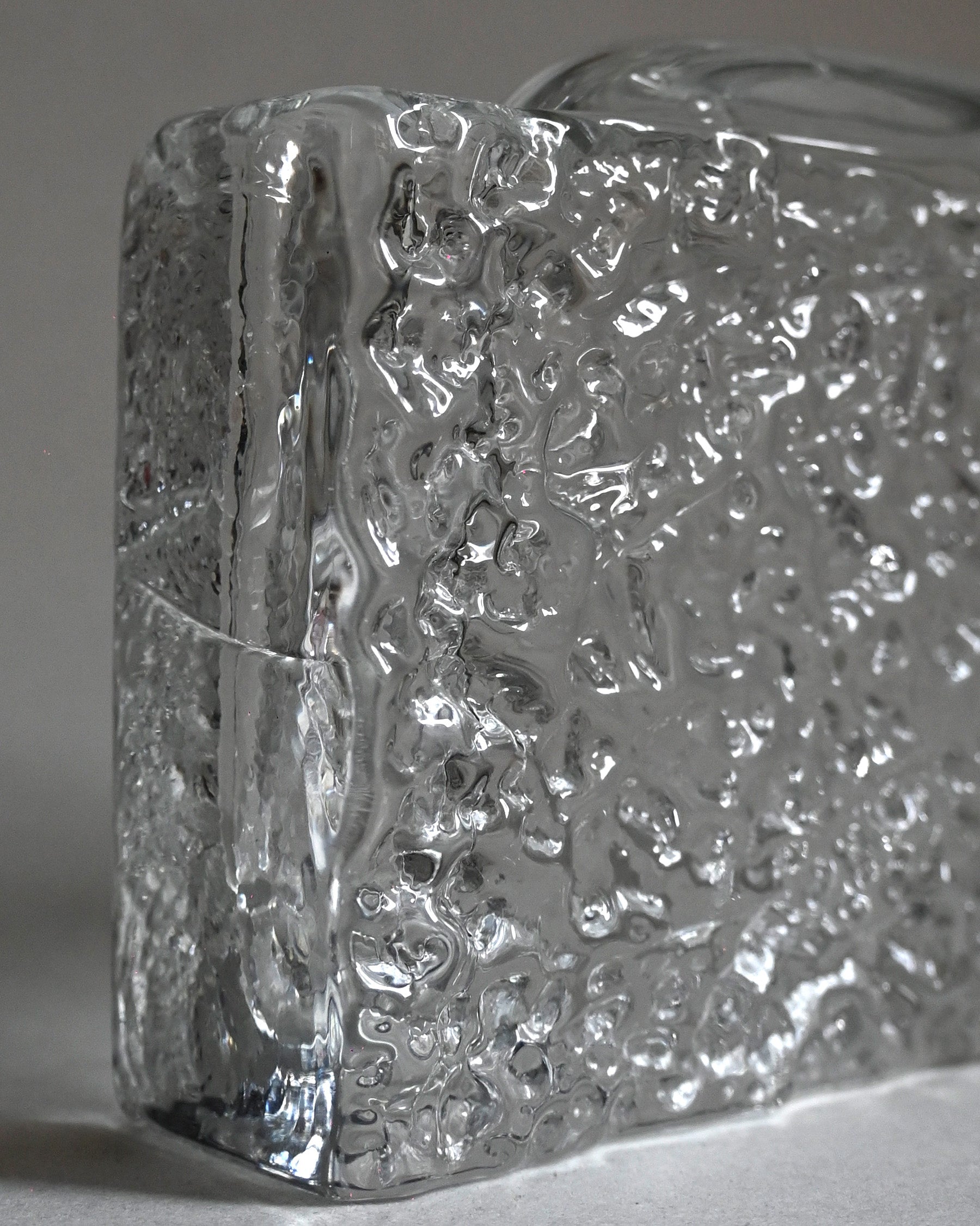 60s Walther Glas Wave Glass Vase