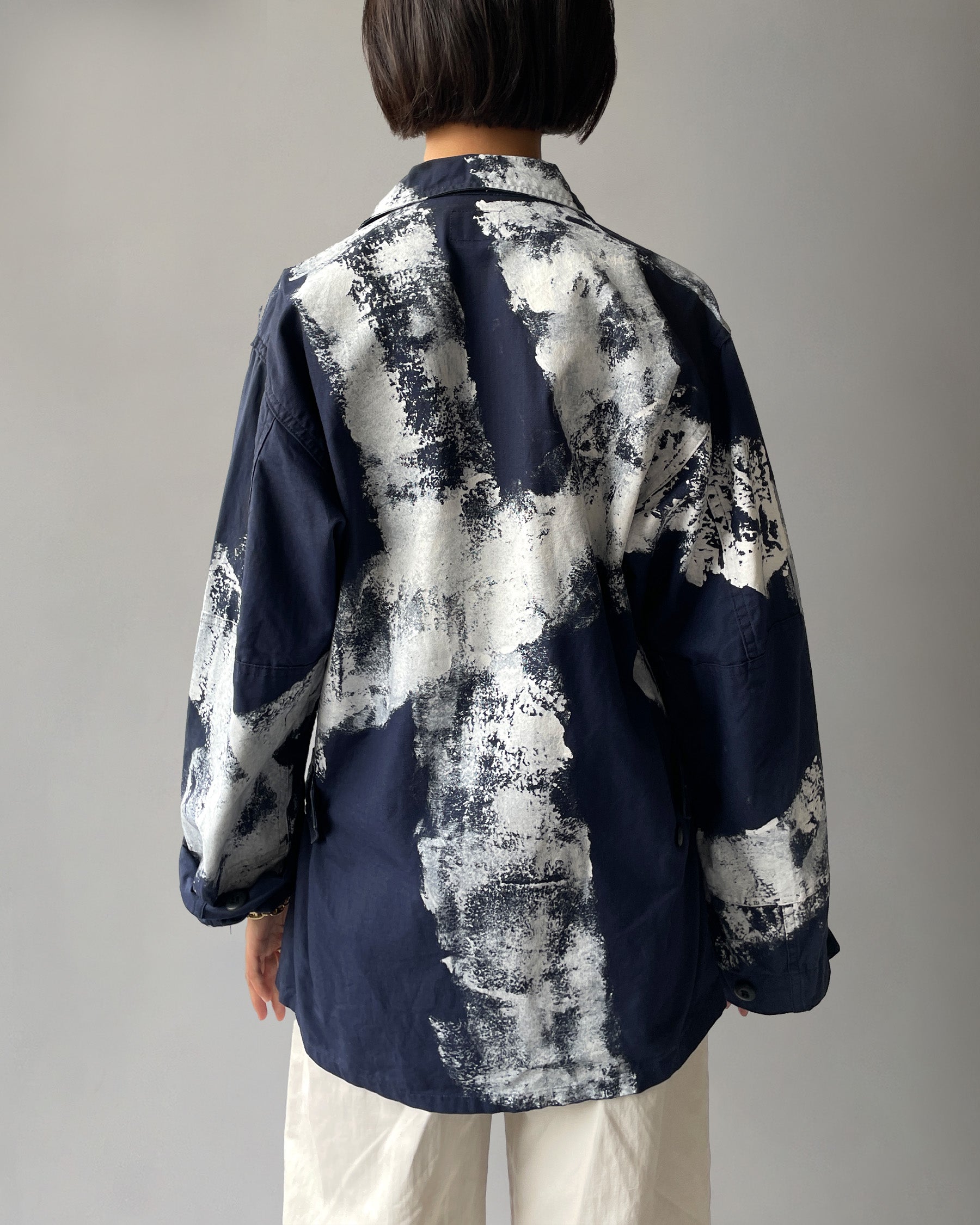 404irregular - Painted BDU Jacket - Navy