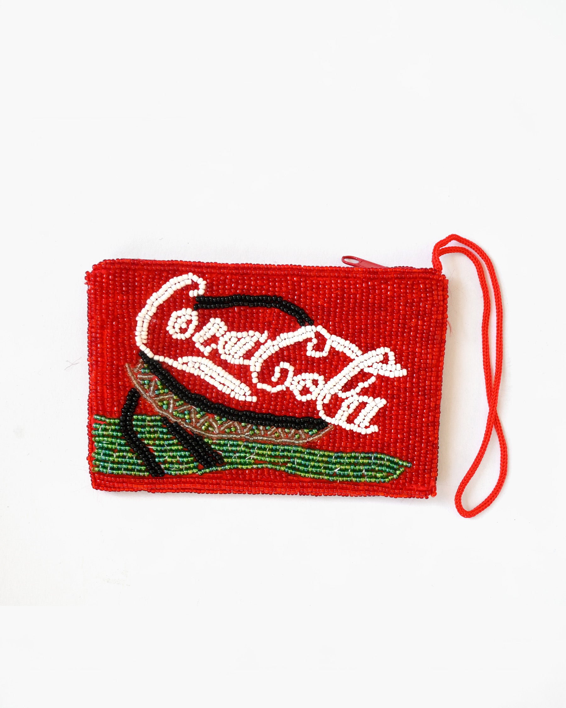 Vintage Beaded Purse - Coca Cola