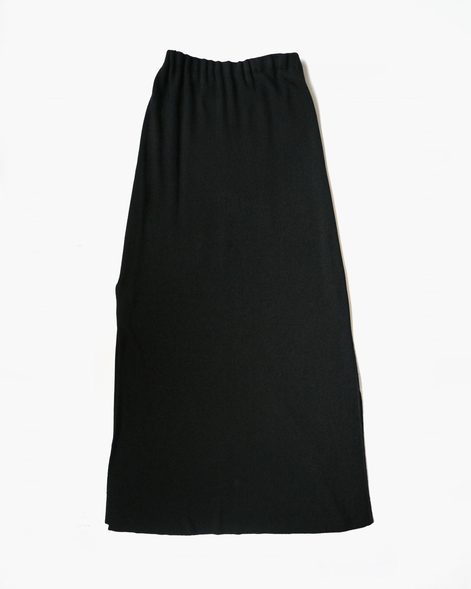 Slit Knit Long Skirt