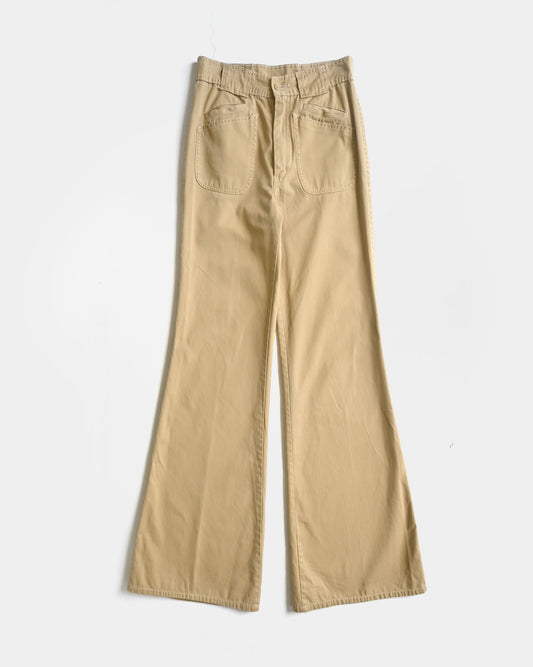 Cotton Flare Pants