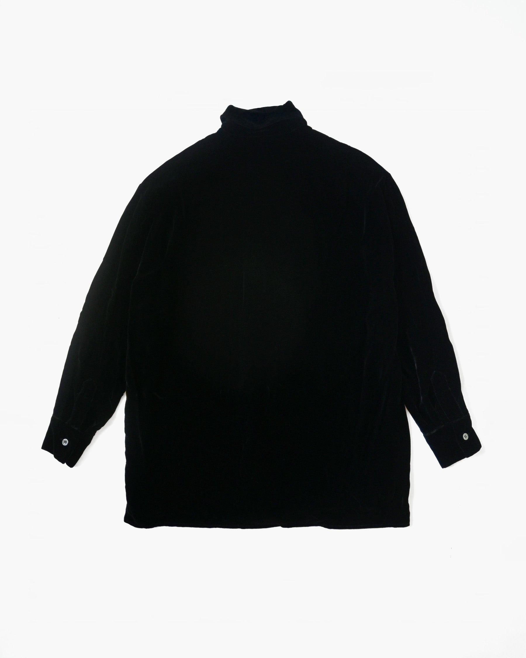 Velour Shirt - Black
