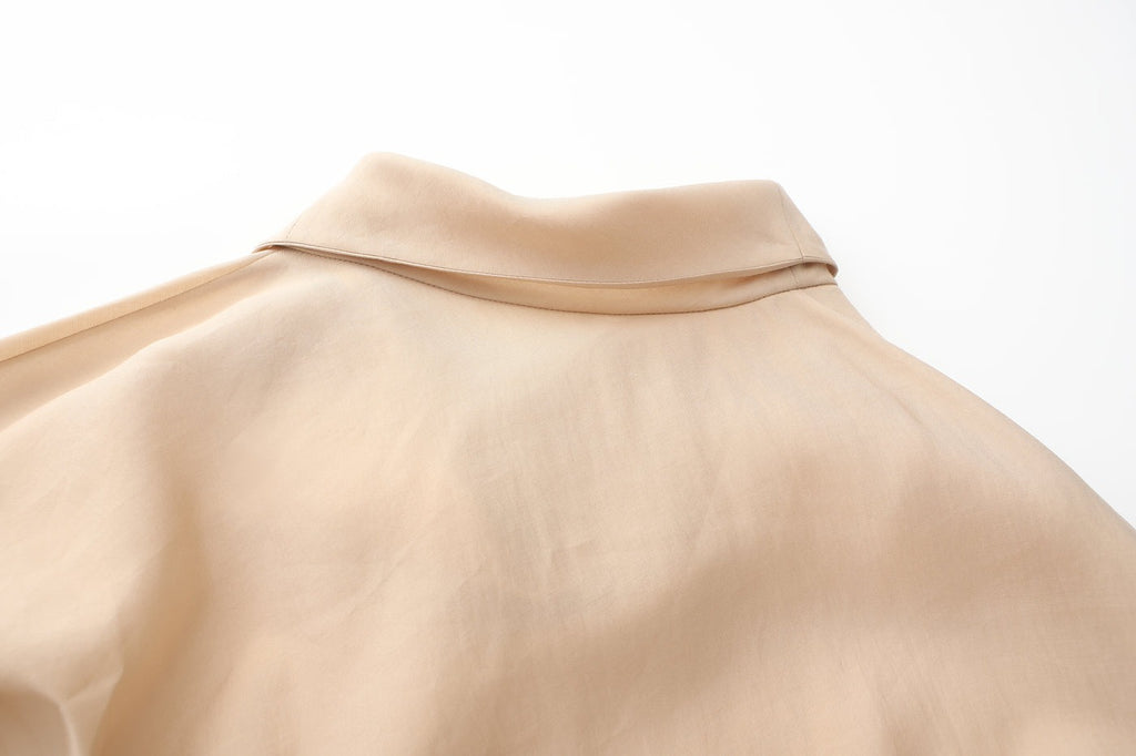 "RUOHAN" LIGHT CAMEL CIELO TOP