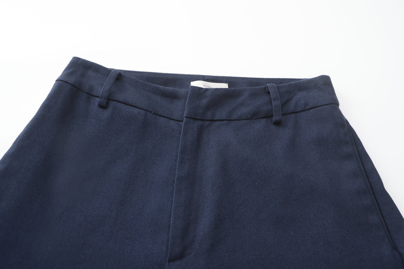 "RUOHAN" SAILOR NAVY DIAGNAL PANTS