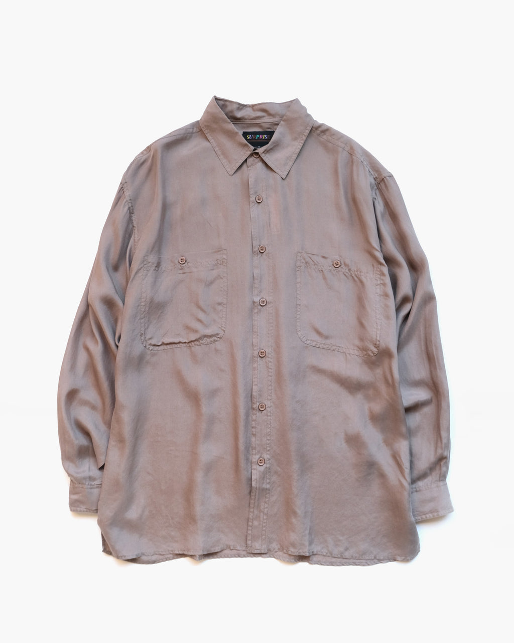 N.O.S  100% Silk Shirts - Nude