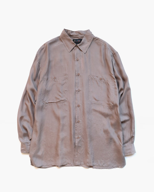 N.O.S  100% Silk Shirts - Nude