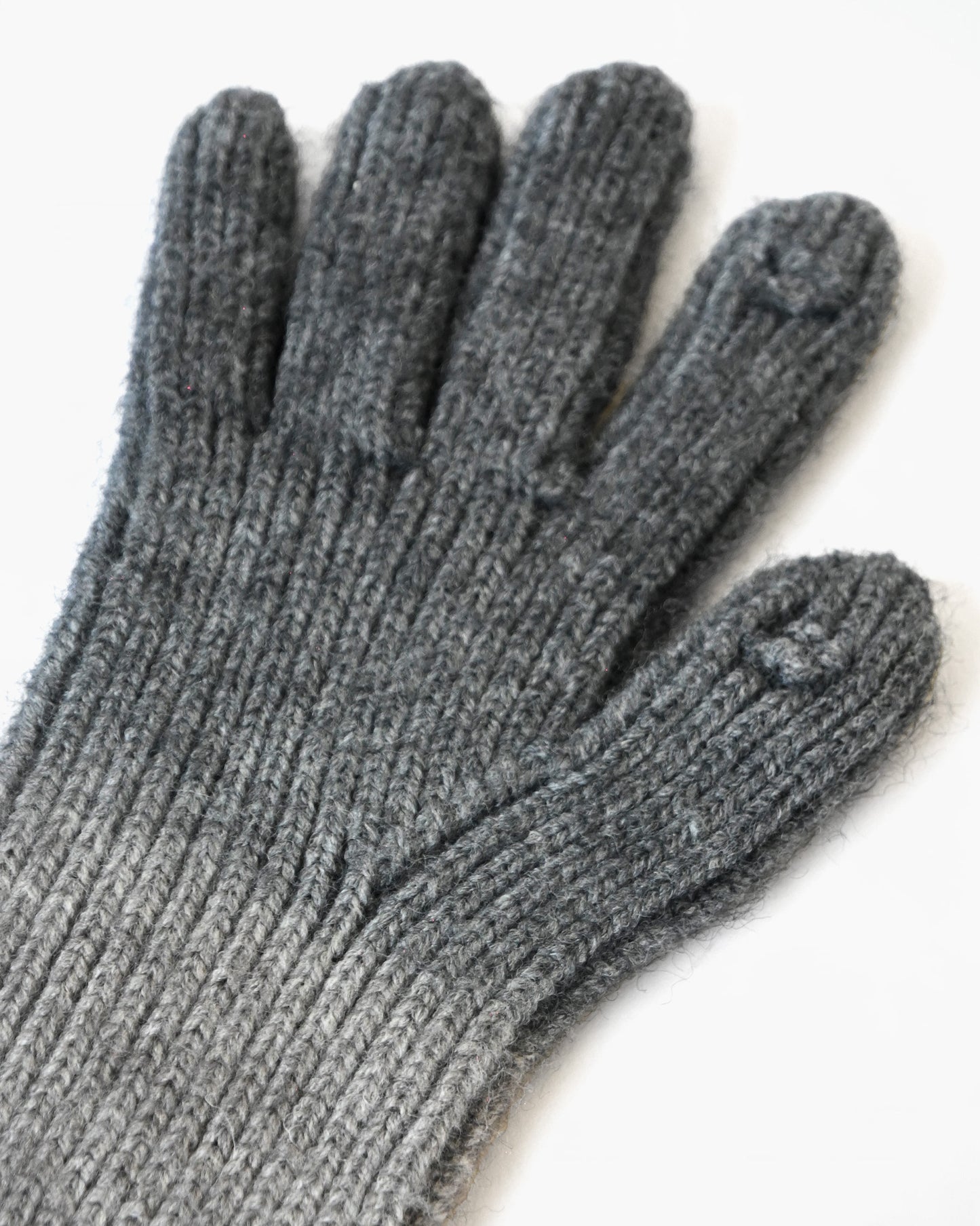 [404irregular] Gradation Gloves - Grey x Black