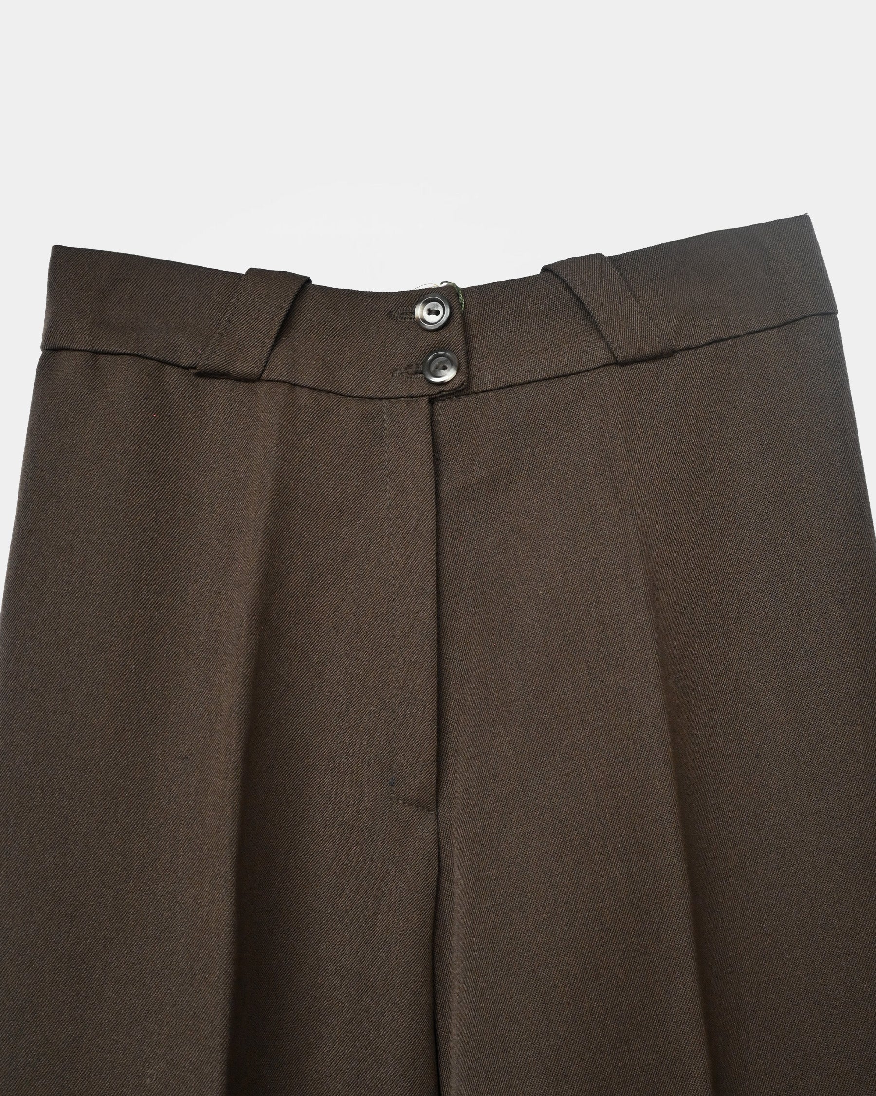 70's Brown Flare Trousers