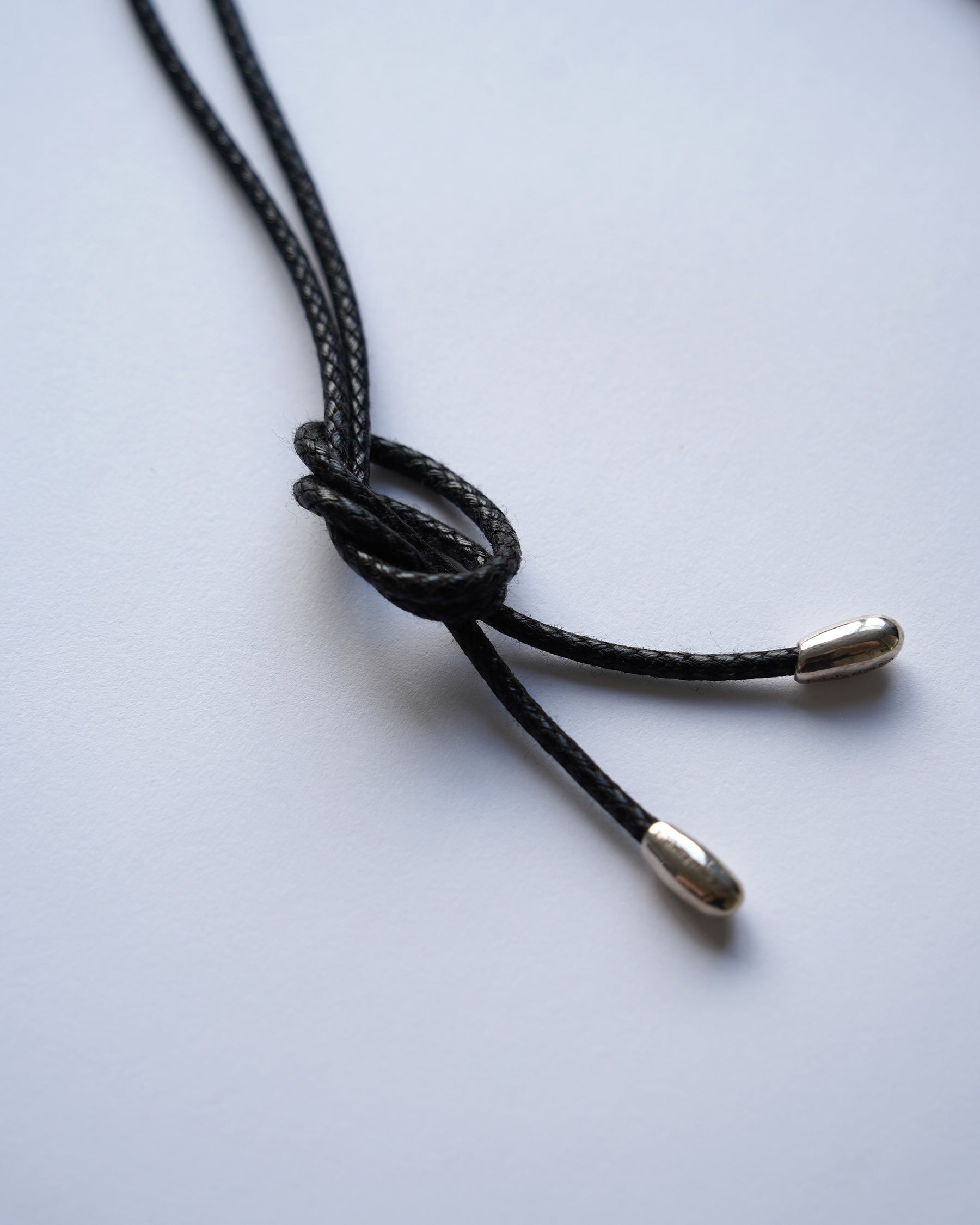 Oval Onyx Cord Necklace