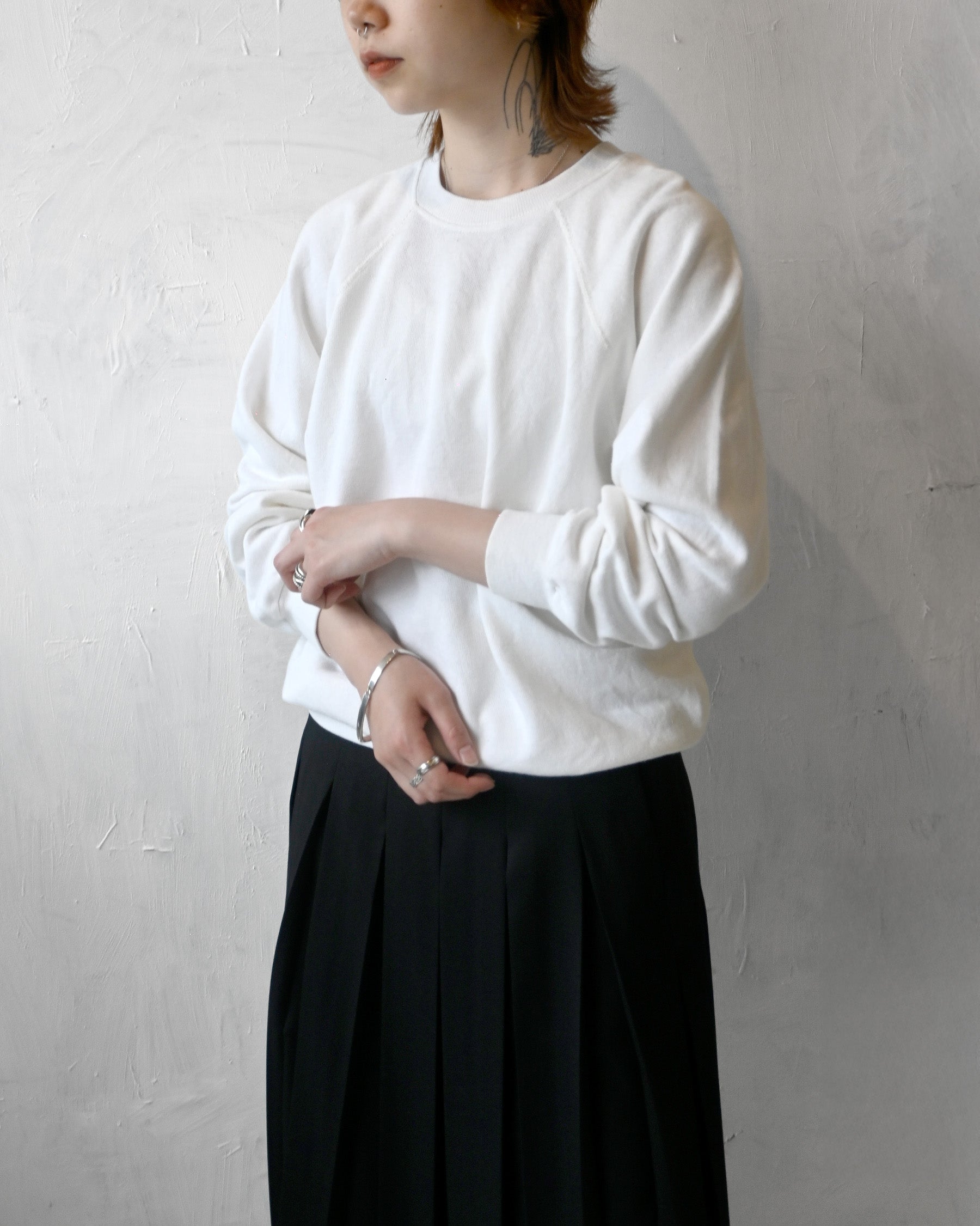 Plain Sweatshirt Made in USA