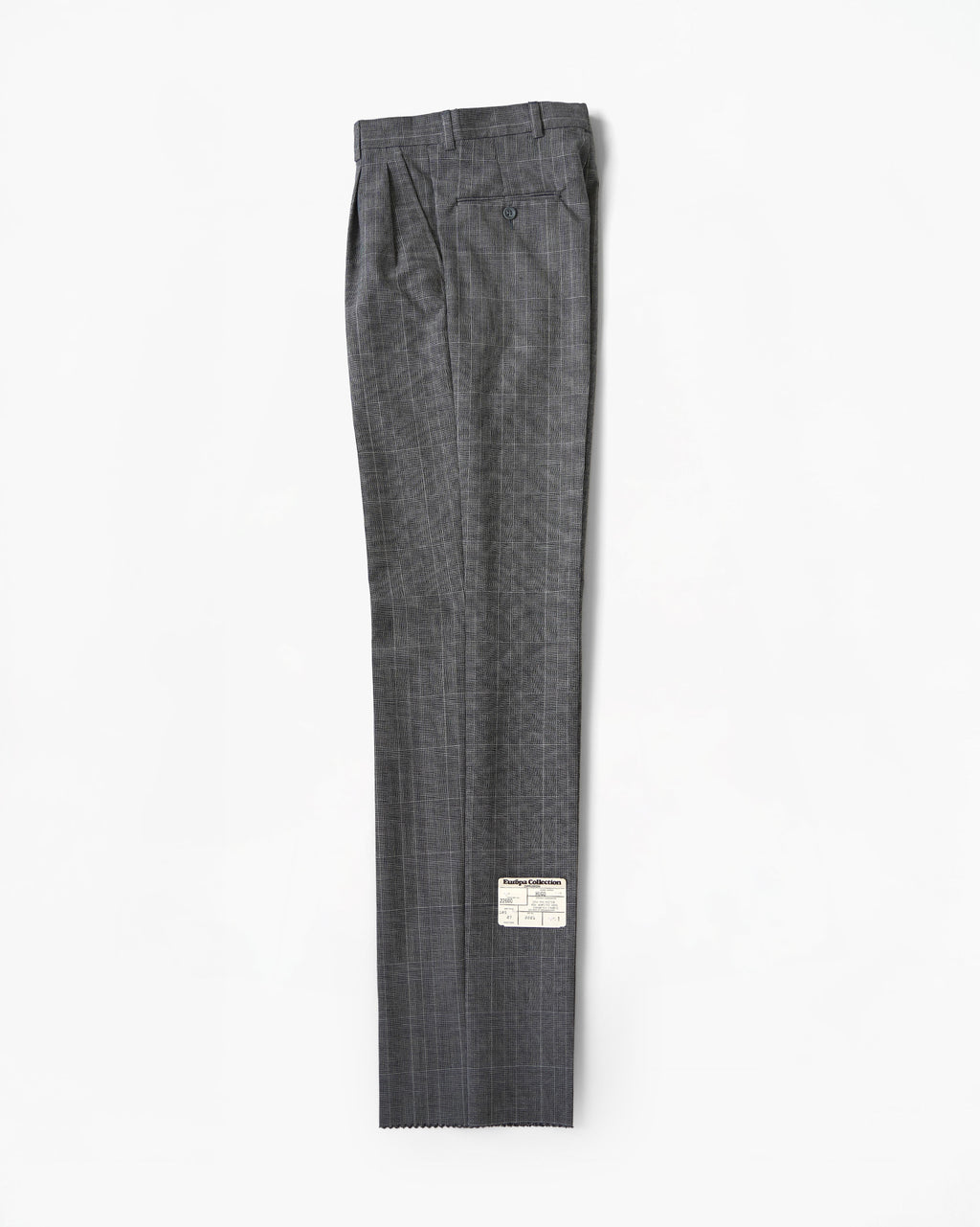 Double Breasted Glen Check Suit