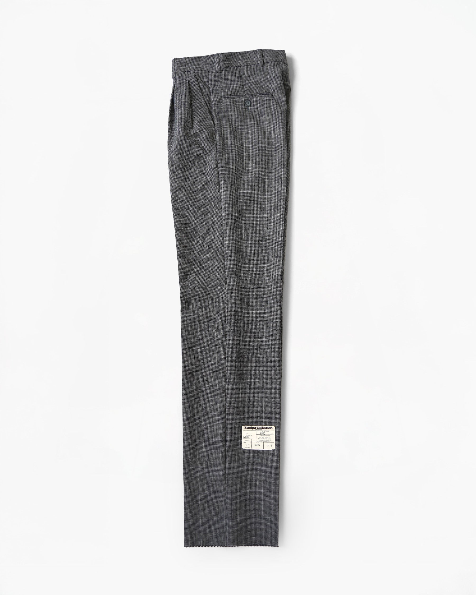 Double Breasted Glen Check Suit