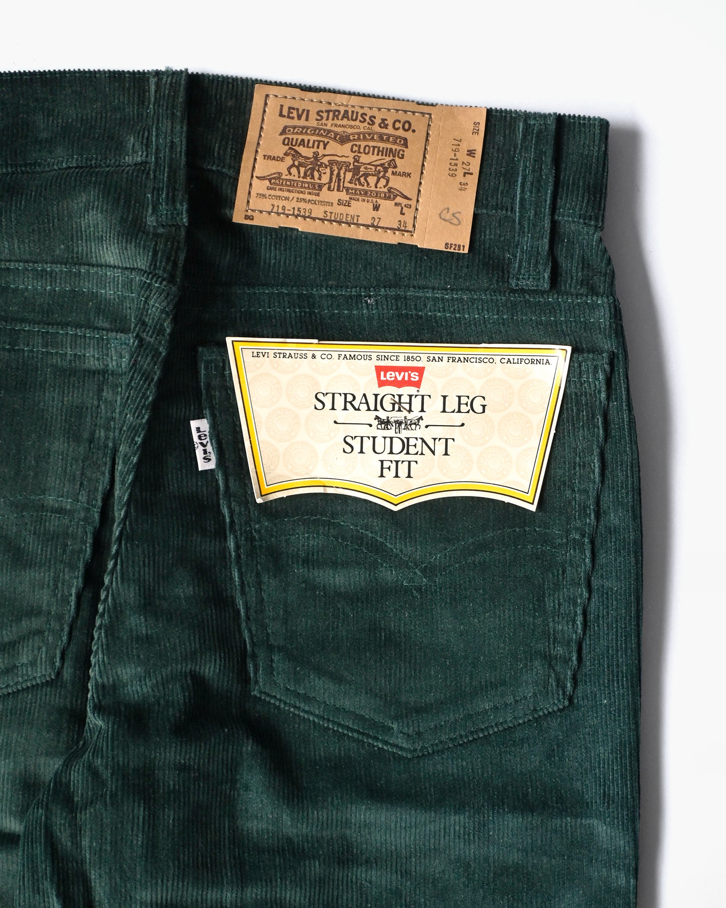 1980's "Levi's" Corduroy Pants