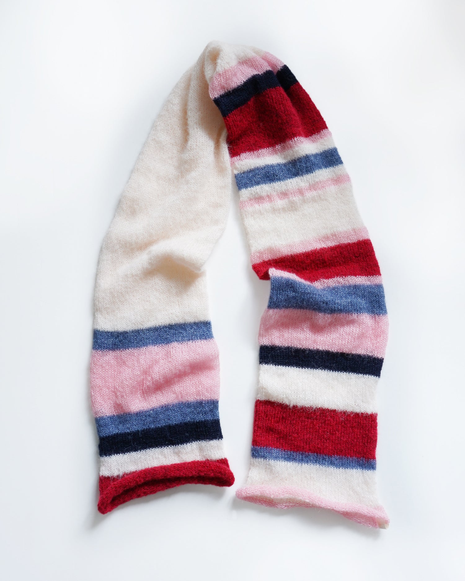 Alpaca Blend Handmade Scarf 05