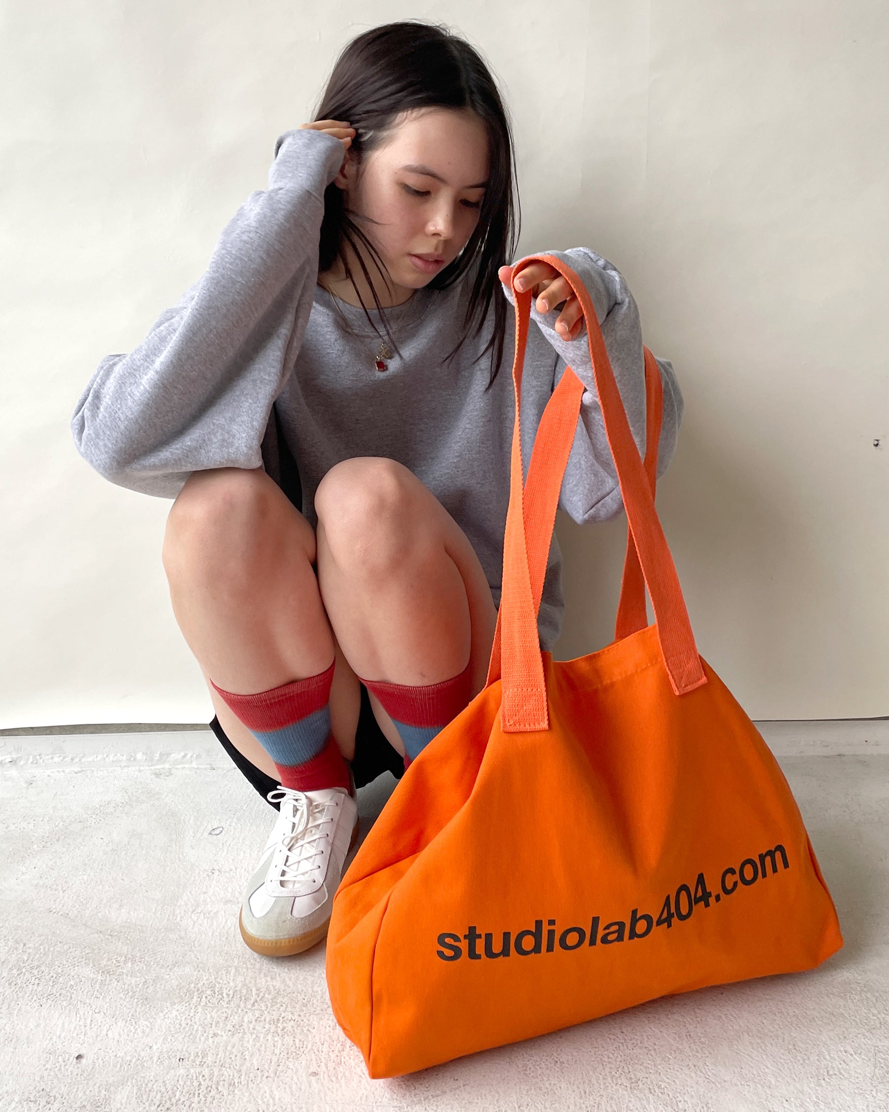 404 Canvas Tote Bag - Orange