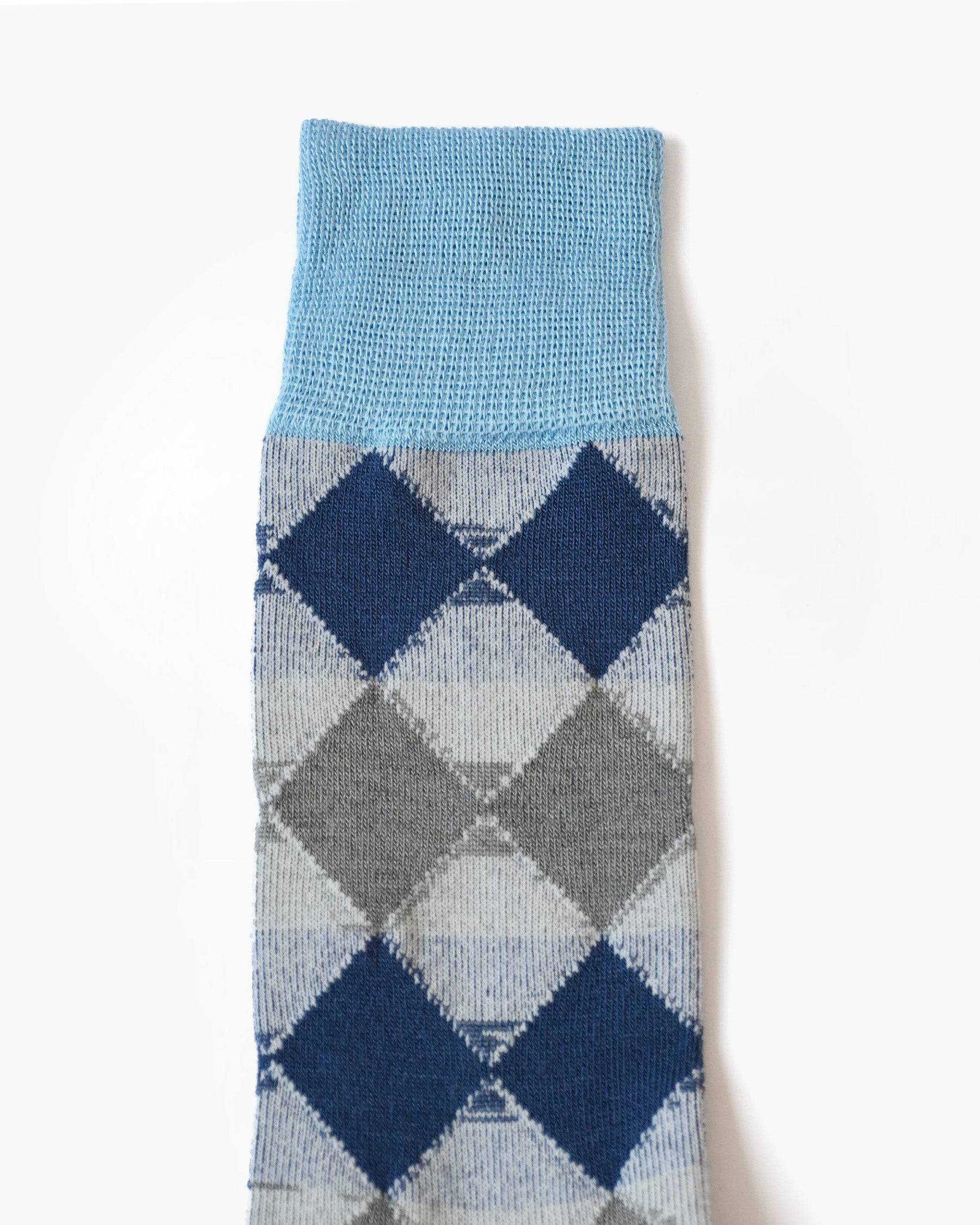 Diamond Socks - Blue