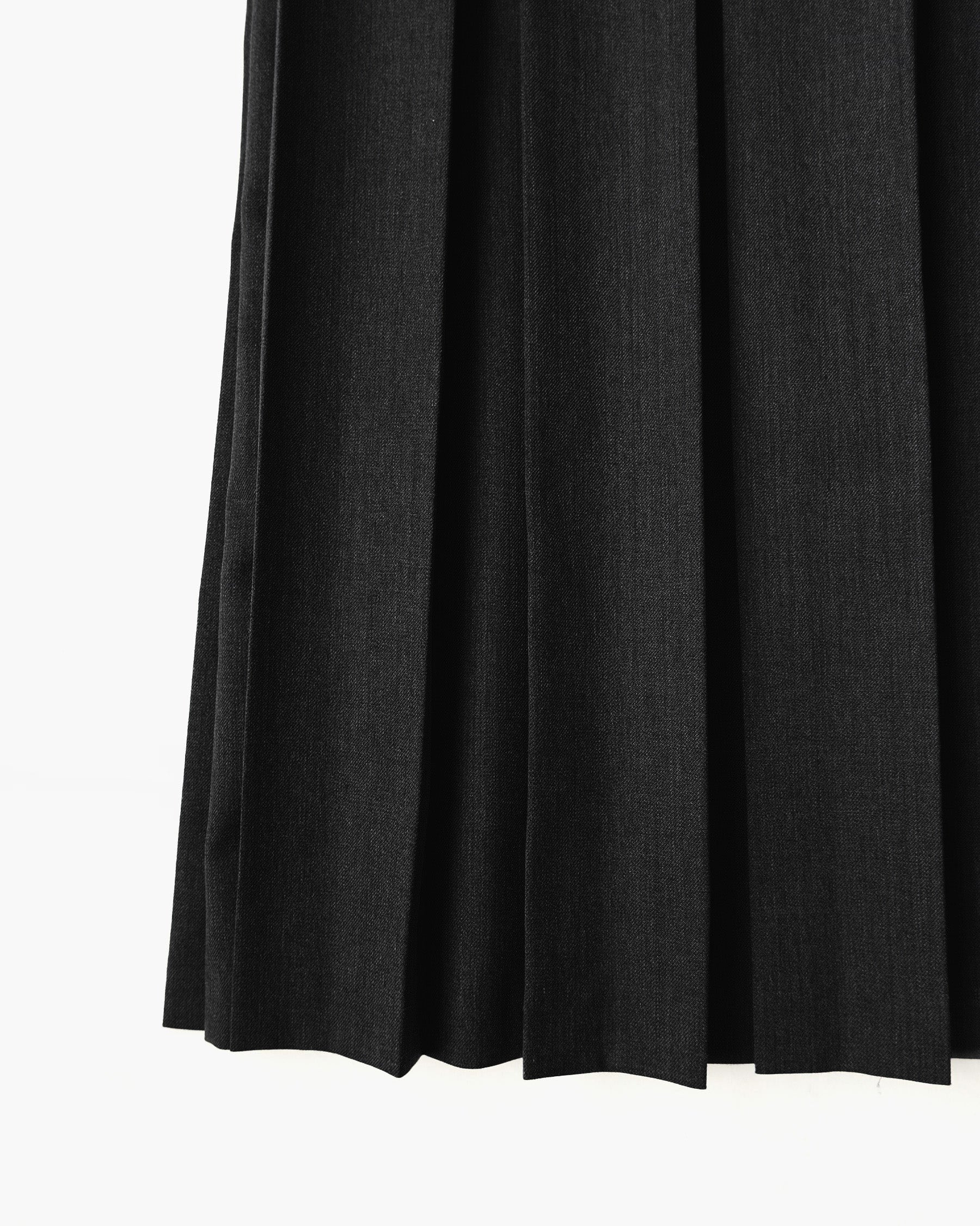 Angels Factory Pleated Skirt by 404 - Black
